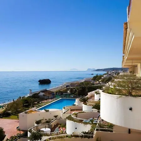 Ferienwohnung Immaculate 3-Bed Penthouse- Stunning Views Estepona Exterior foto